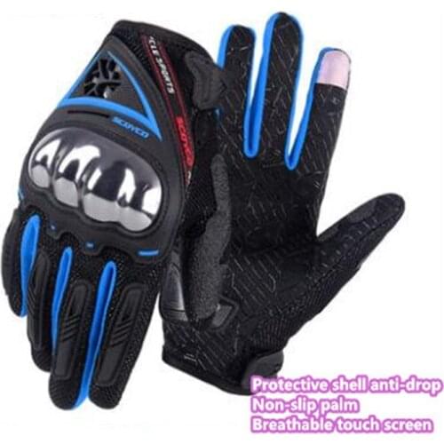 NEW! Motorcycle Riding Gloves Summer Half Finger Cot Off-Road Motorcycle Anti-fall Protective Gear Rider Equipment
