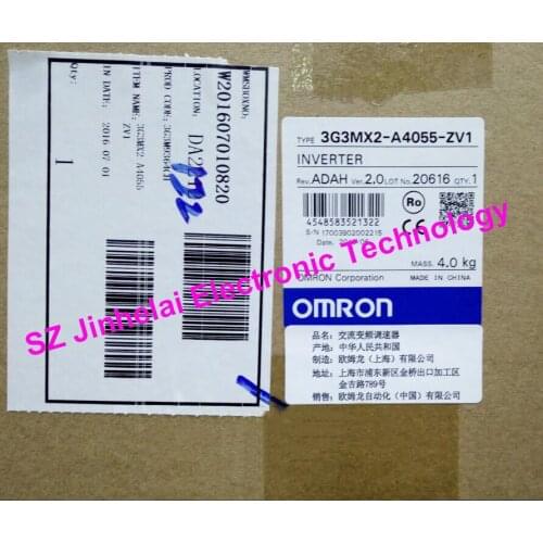 New and original OMRON INVERTERS 3G3MX2-A4055-ZV1 3-phase AC380V 5.5KW