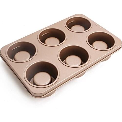 New Arraival Easy To Clean Non-Stick Cream Cake Moulds Glod Cake Pans Creative Baking Tools Bread Moulds