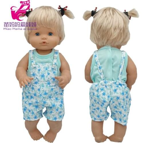 Nenuco Clothes Summer Shirt Strap Pants Ropa Y Su Hermanita 16" Baby Dolls Clothes Wears