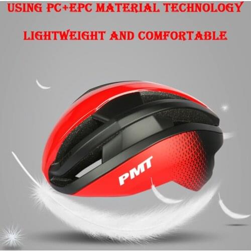 The New PMT Bicycle Adult Helmet Riding Helmet Super Breathable and Lightweight Road MTB Mountain Bike Bicycle Helmet