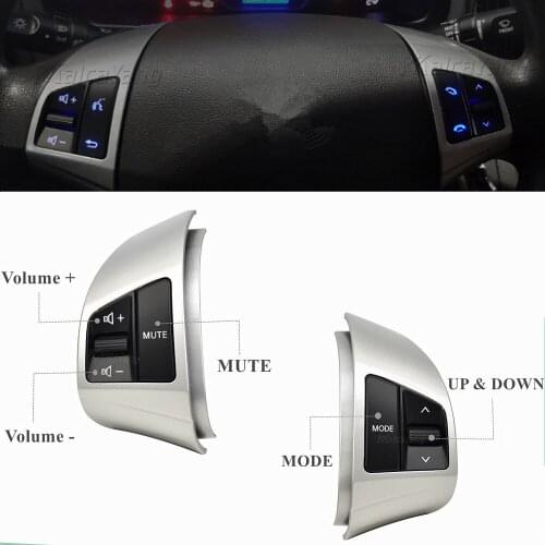 Top quality Bluetooth Call Modified Multi Functional Steering Wheel Switch Button For 2008-2011 Hyundai Elantra
