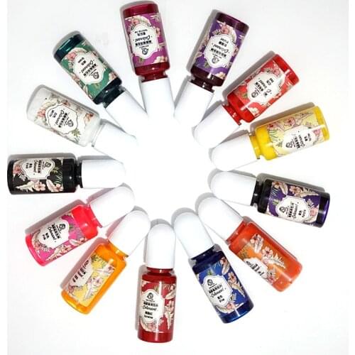 10g/Bottle UV Resin Liquid Pigment DIY Handmade Art Crafts Coloring Dye Colorant BM88