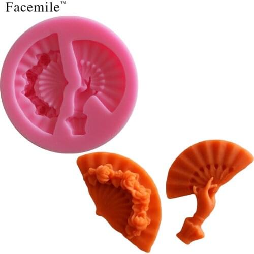 2016 NEW Arrival Two Dinners Shape 3D Silicone Mold Mould For Soap Candy Chocolate Ice Cake 50-244 Gift