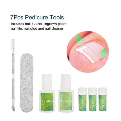 30pcs Patch Set Professional Ingrown Toe Nail Correction Pedicure Tools Foot Care Fix Clip Toenail Protector Treatment Kit