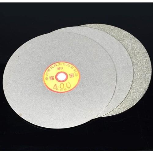 4pcs/set Diamond Polishing Disc 600 800 1200 3000 Grit 6" Flat Lap Grinding Wheel Lapping Grinding Disc Tool Polishing Laps ATT