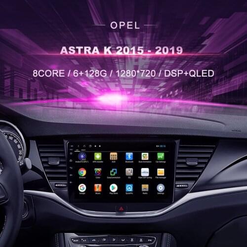 Car DVD For Opel Astra K 2015 - 2019 Car Radio Multimedia Video Player Navigation GPS Android 10.0 Double Din