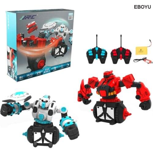 JJRC 333-VS07 RC Battle Robot Remote Control Battle Boxing and Fighting Robots- 2pcs Robots Included