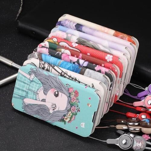 Painting Butterfly Flower Tower Flip Leather Back Cover Case For iPhone 11 Pro XS Max XR X iPhone 6 6S 7 8 Plus 5 5S 5C Capa