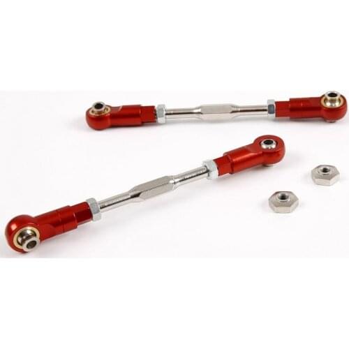 CNC metal rear upper adjustable suspension tie rod for 1/5 Rovan LT KM FG LOSI 5IVE-T