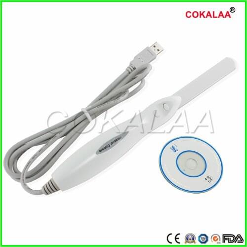 COKALAA 6 mega pixels Dental Intra oral intraoral CAMERA with Software Best Cam 6 LED 1/4 CMOS