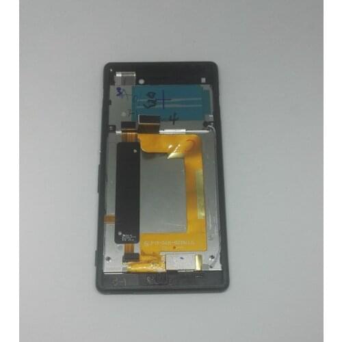For sony xperia M4 E2333 E2312 E2363 Dual SIm LCD Screen Display+Touch Screen Digiziter+Frame assembly replacement