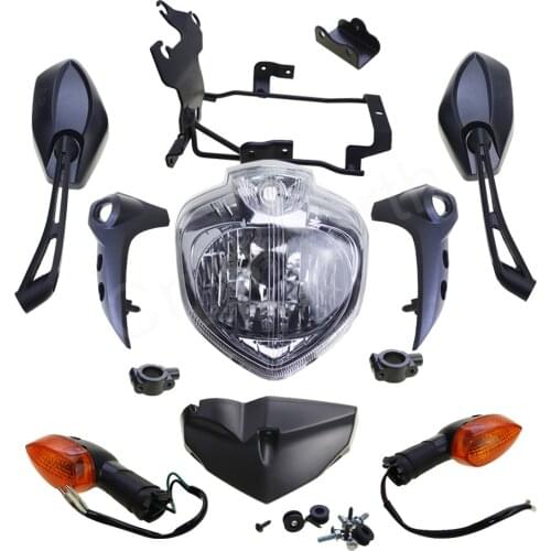 For Yamaha FZ6S FZ6N Fazer 2007-2010 FZ 6N 6S FZ-6N FZ-6S Motorcycle Headlight Headlamp Head Light Lamp Assembly Housing Kit