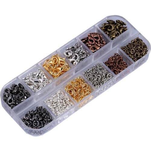 Boxed Jewelry Making Components Starter Kit Lobster Clasp And Jump Rings
