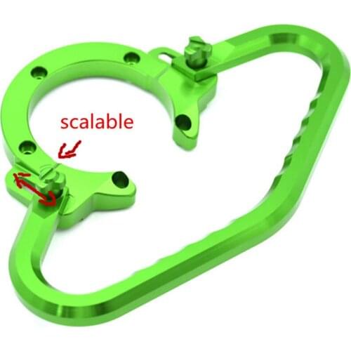 Scalable Moto Passenger Handgrips Hand Grip Tank Grab Bar Handles Armrest For KAWASAKI Versys 650 1000 ZZR1400 2006-2016