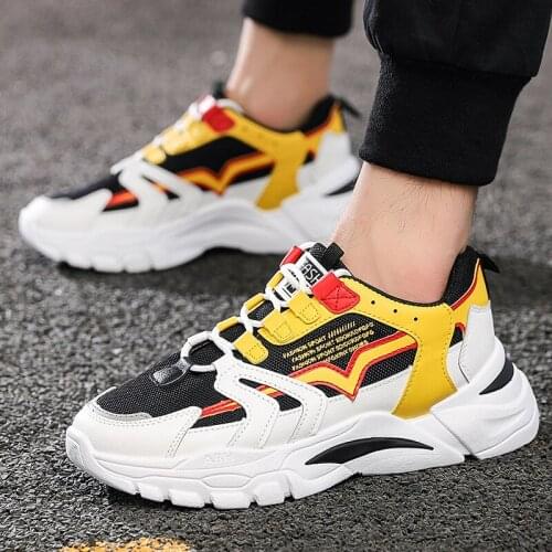 INS Super Fire Mens Spring Sneakers 2020 New Style Dad Shoes Increased Net Red Shoes Trendy Shoes Factory Wholesale