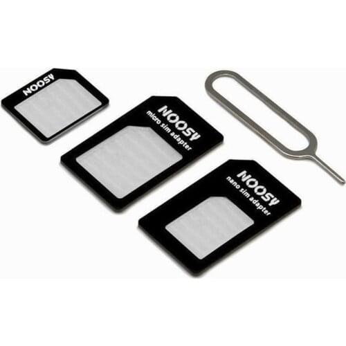 100PCS Micro Nano SIM Card Adapter Connector Kit For iPhone 6 7 plus 5S 5 Huawei P8 lite P9 Xiaomi Redmi 4 Pro 3 Mi5 sims holder