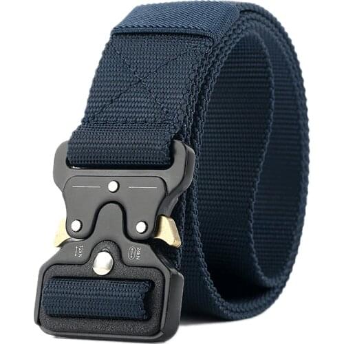 2020 Brand New Mens Tactical Belt Military Nylon Belt Outdoor multifunctional Training Belt Combat Belts Sturdy Waistband