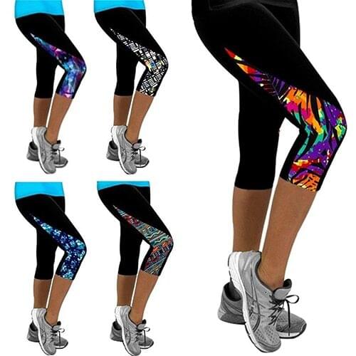 Newest Women Fashion Triangle Paneled Slimming Pants Leggings Pants