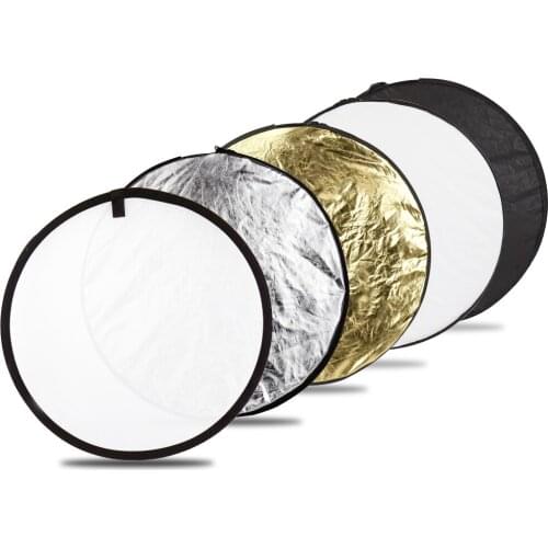 Collapsible 5-in-1 Photography Reflector Multidisc Light Reflectors for Lighting