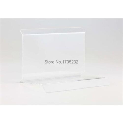 20pcs Wallet Presentation Display Rack Acrylic Wallet Holder Handbag Store Display Holder Shop Display Rack Table Dektop