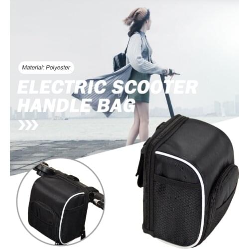 Bike Handlebar Bag Basket Bag with Rain Cover for Mountain Road Bicycle Electric Scooter Multifunction Fold Bike Front Carrier