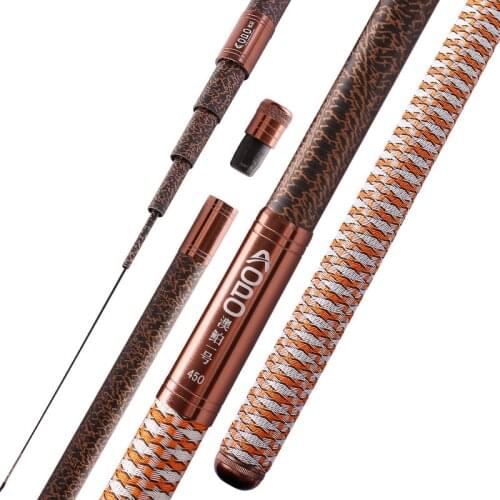Carbon Fiber Hand Fishing Pole Telescopic Fishing Rod Super Light Hard 2.7/3.6M/3.9M/4.5M/5.4M/6.3M Oltas Carp Wedkarstwo Sticks