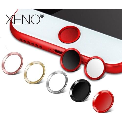 Ultra Slim Fingerprint Support Touch ID Home Button Sticker For iPhone 7 7PLUS 6 6S 6PLUS 5 5S 5C SE stickers on the phone