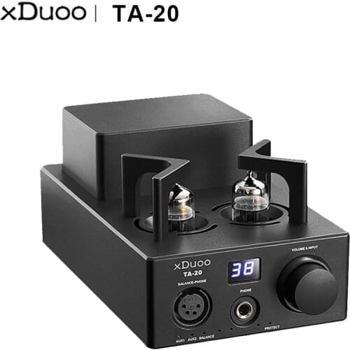XDuoo TA-20 Stereo Balanced Headphone Amplifier Home Tube Headphone Amplifier Audio Profession Headset Amplifier Headphone Amp