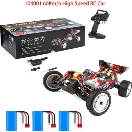 W-L104001 60Km/h High Speed RC Car 1/12 Scale 2.4G 4WD Off-road Crawler RTR Electric Climbing Toy for Kids gift