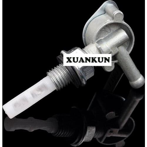 2PCS Motocross ATV Accessories M10 Plastic Fuel Tank Oil Pot Switch Oil Valve with Filter