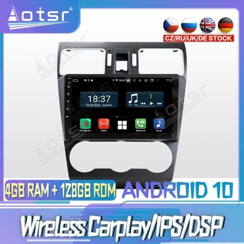 Android10 PX6 128G For Subaru Forester 2015 2018 Car DVD GPS Navigation Auto Radio Stereo Video Multimedia Player HeadUnit 2din