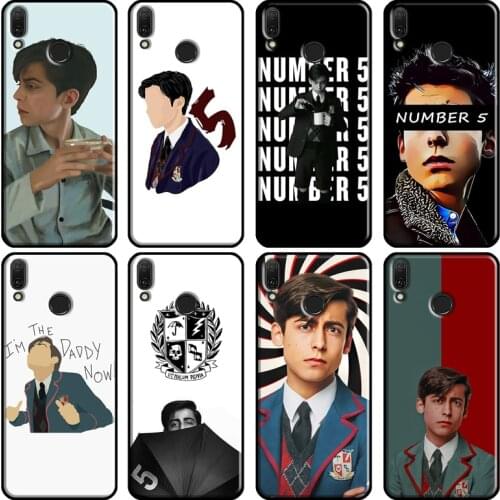 Aidan Gallagher Number Five For Huawei Nova 5T 2i Phone Case For Huawei Y5 Y6 Y9 Y7 2017 2018 2019 Y6P Y5P 2020 Case