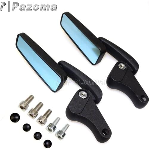 Black Streetfighter Universal Motorcycles Rearview Mirrors Motor Mini Side View Mirror for Honda Motorbike