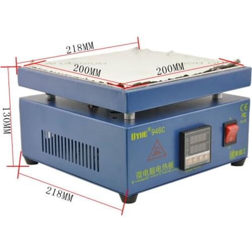 Electronic Plate Preheating Station For PCB SMD BGA Preheater Digital Thermostat Platform Heating Plate Preheating Station Uyue