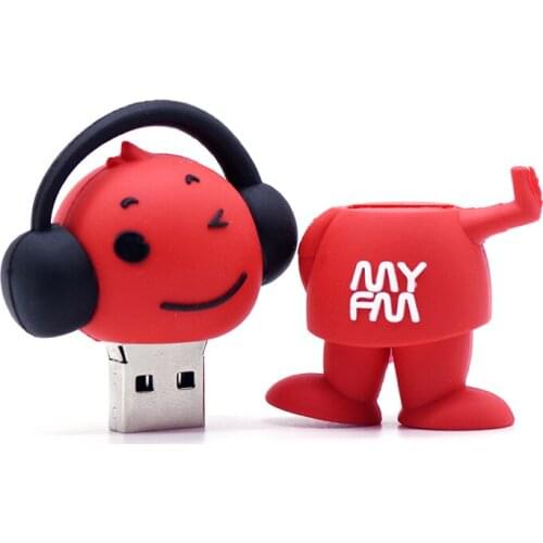 Pendrive 64gb Usb Flash Drive 128gb 32gb 16gb 4gb Music Happy Cartoons Pen Drive Usb Memroy Stick U Disk 256GB Storage Devices