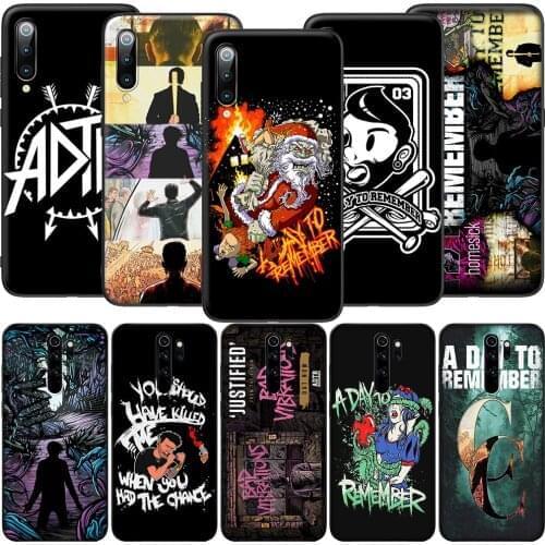GX8 A Day To Remember ADTR Soft Silicone Case for Redmi Note 4X 5 5A Prime 6 6A 7 7A 8 8A 8T 9 9A 9C 9S Pro Lite