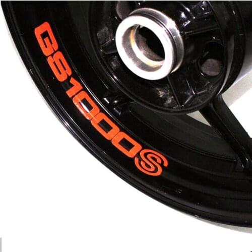 Motorcycle Wheel Sticker Decal Reflective Rim Bike Motorcycle Suitable for BMW GS 100S