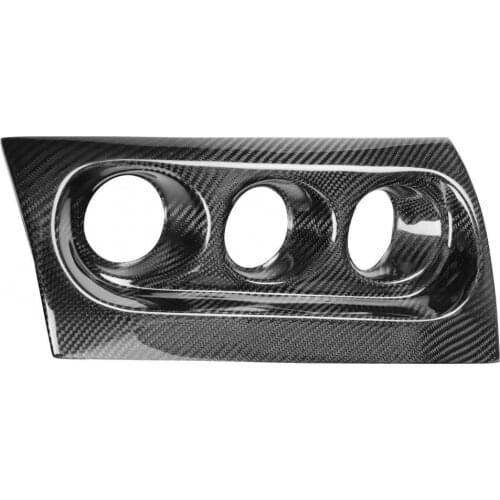 Carbon Fiber Trim Dashboard Panel Sticker for Mitsubishi Lancer EVO pegatinas para coche наклейки на авто Interior Stickers