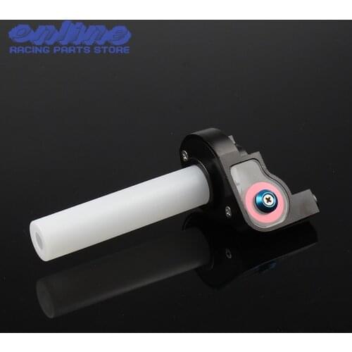 Motorcycle Aluminum Alloy Visual Throttle Twist Grips Gas Throttle Handle For Kayo BSE 50 125 160 250cc Pit Dirt Bike Motocross