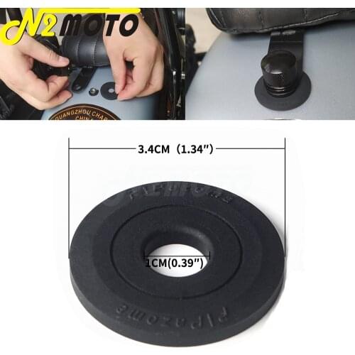 Motorcycle 34mm Rear Fender Seat Mount Rubber Gasket For Harley Touring Road King Road Street Electra Super Glide Ultra Limited