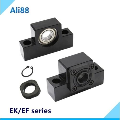 1set BKBF15 EKEF15 FKFF15 support match use ballscrew SFU2005 SFU2004 SFU2010 ball screw end support for cnc parts