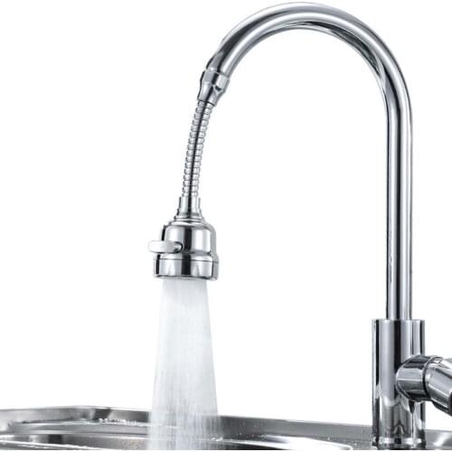 Kitchen Faucet Water Saving Flexible Faucet Sprayer Head Splash-Proof Tap Adapter Bathroom Sink Spray Rotatable Accessories