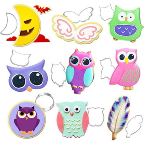 1Pcs Stainless Steel 3D Animal Cookie Cutter, Dog Deer Biscuit Embossing Mould Cake Mold Kitchen Accessory Baking Pastry Tools