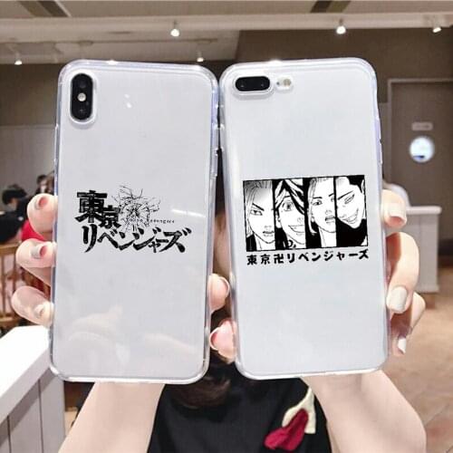 Tokyo Revengers Anime Phone Case For Samsung Galaxy A 3 5 7 8 10 20 21 30 40 50 51 70 71 E S 2016 2018 4G transparent soft Etui