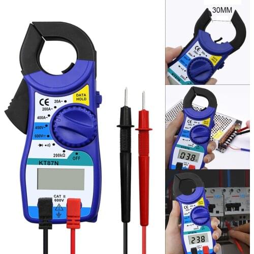 Digital Multimeter Ampere Clamp Meter Current Clamp Pincers AC DC Current Voltage Tester Digital Professional Instrument Tool
