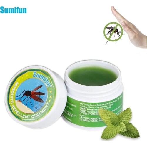 Sumifun 1pc Refresh Cool Oil Green Herbal Ointment Headache Dizziness Sunburn Anti-itch Muscle Ache Pain Relieving Essential Oil