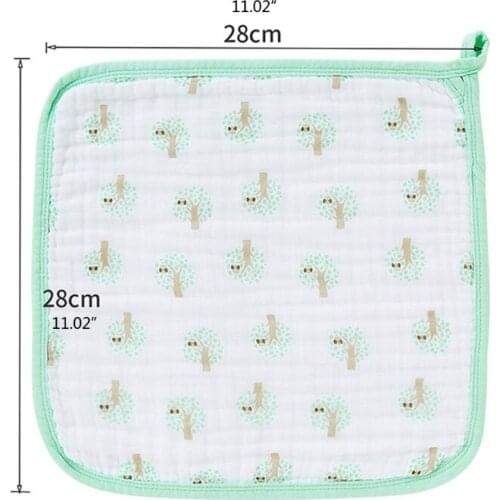 3Pcs Newborn Saliva Towel Gauze Facecloth Baby Washcloths Nursing Handkerchief GXMB