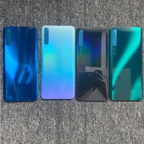 6.3" Battery Cover For Huawei Y8P 2020 Back Housing Glass Rear Door Case With Adhesive AQM-LX1 AQM-L21