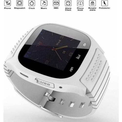 M26 Bluetooth Smart Watch Wrist Watches For Android HTC Samsung iPhone iOS US
